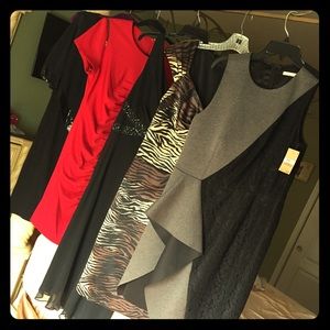 Size 12 bundle of 5 formal/evening dresses